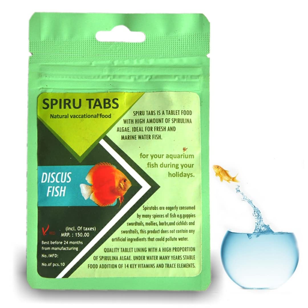 See full amazon price history chart for REDFIN Spiru Tabs Natural Vocational Food 10 Pieces SPIRU TABS is A Tablet Food with HIGH Amount of SPIRULINA Algae Ideal for Fresh and Marine Water Fish REDFIN Spiru Tabs Natural Vocational Food 10 Pieces SPIRU TABS is A Tablet Food with HIGH Amount of SPIRULINA Algae Ideal for Fresh and Marine Water Fish (B0BG695VVG) Amazon Price History, Amazon Price Tracker