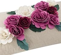 Vista 2 de King Rose - Funda de almohada para cojín de lana sólida 3D, 12.0 x 20.0pulgadas