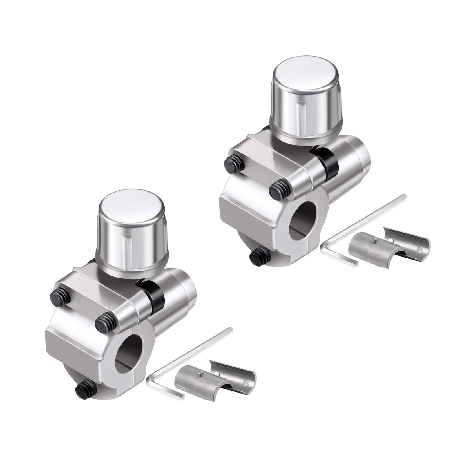 Metal HVAC Piercing Adapter with Spanner Line Tap Set Refrigerator Puncture Faucet Adapter Cartridge with Metal Spanner
