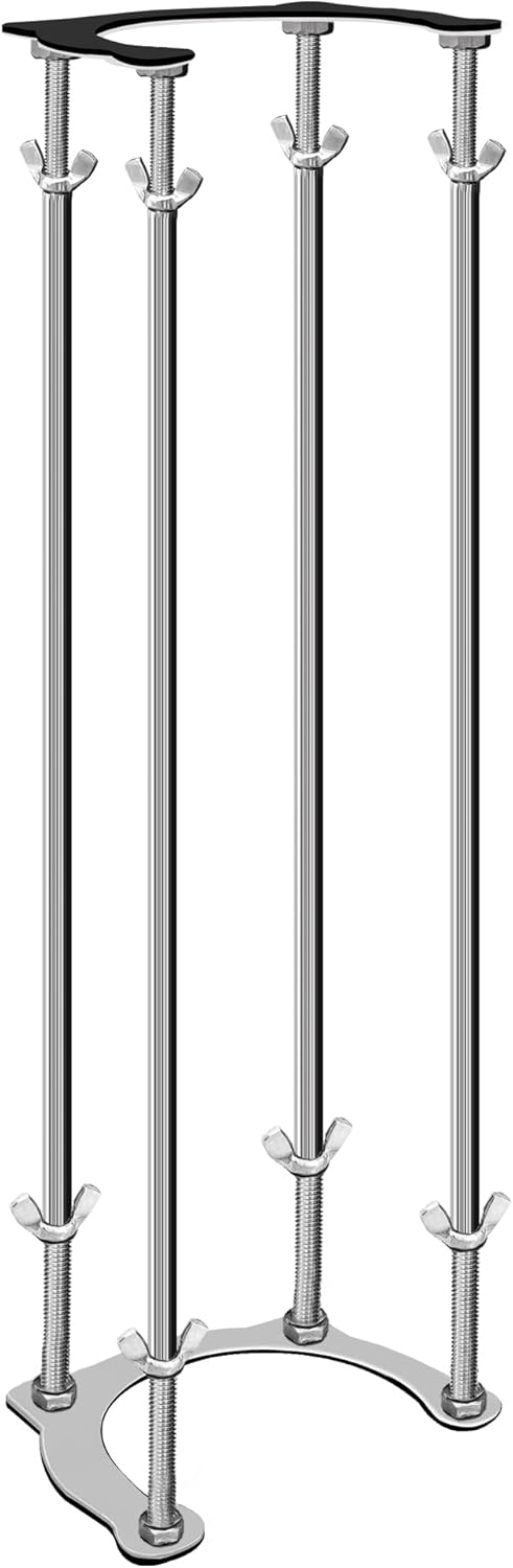 Undermount Sink Bracket, Adjustable,18.3" to 29", Stainless Steel Sinksupport Brackets Legs,for Bathroom and Kitchen Sink, Sink Repair System