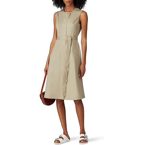Rent The Runway Pre-Loved Zip Up Sleeveless Trench Dress