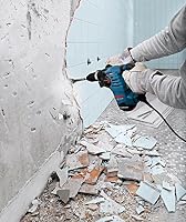 Bosch Professional Bohrhammer GBH 3-28 DFR (inkl. Maschinentuch, Schnellwechselbohrfutter 13mm, Wechselfutter SDS plus, Zusatzhandgriff, Fetttube, Handwerkoffer) – Ansicht 3