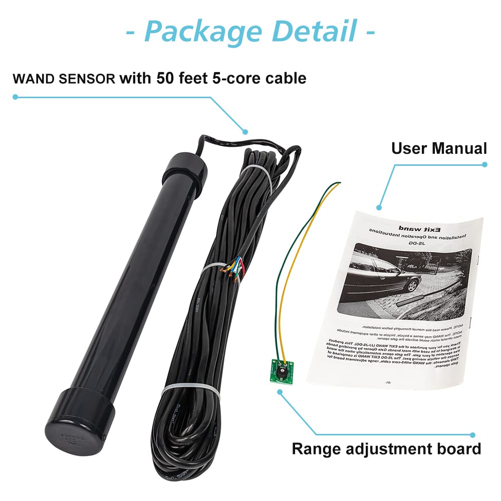 Gate Exit Sensor Mighty Mule Sensor Vehicle Exit Sensor For Automatic Gates - 100ft ...