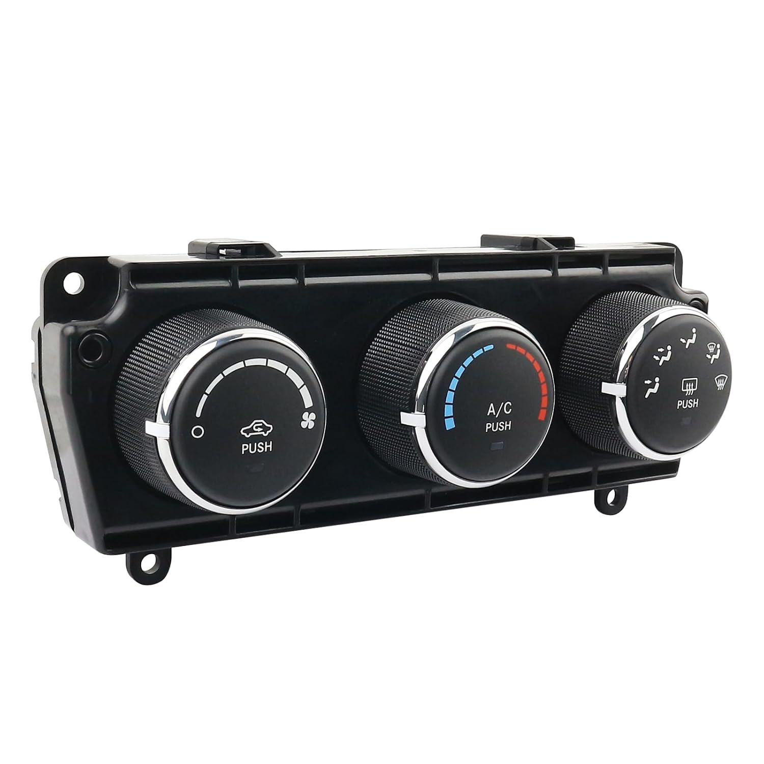 Air Conditioning and Heater Control Switch Compatible with 2014-2018 Jeep Wrangler Replaces 68197433AB 68197433AA