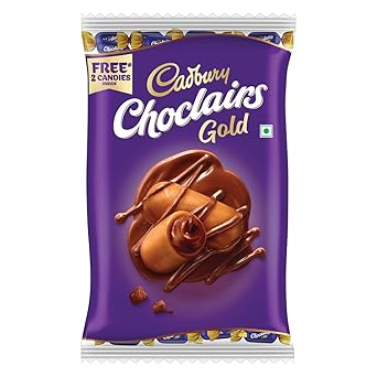 Cadbury Choclairs Gold Caramel Candy, 310 Gm (62 Candies) - image, photos