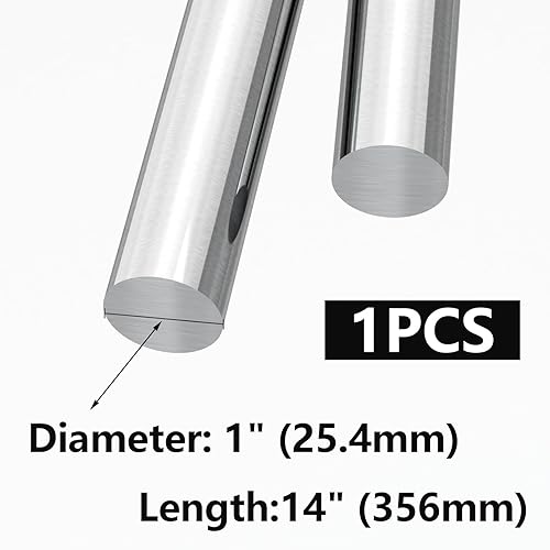 Miniatura 31 de Eoiips Varilla redonda de acero inoxidable 304 de 5/16 pulgadas de diámetro, barra sólida de 10 pulgadas de largo, para manualidades de metal
