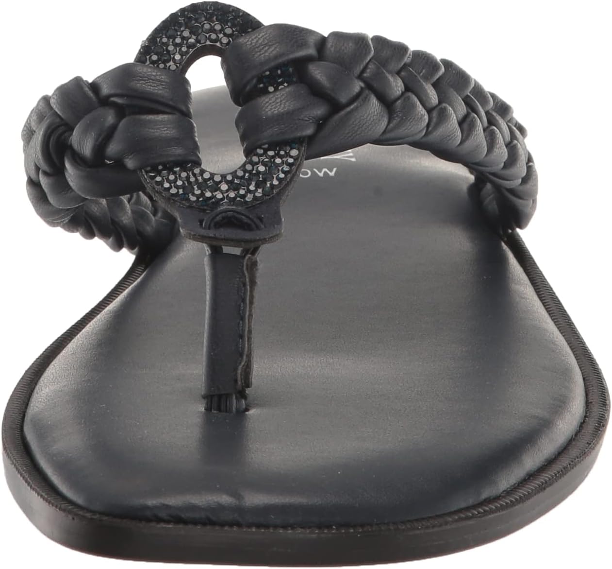 Easy Street Tuscany Women's Coletta Flat Sandal, Navy, 9.5 - Image 2