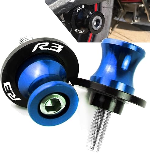 Miniatura 3 de TCHAU Swingarm - Tornillos de soporte deslizante para Yamaha YZF-R3 YZFR3 YZF R3 YZF R3 YZF-R3 YZF-R25 MT-03 2015 2016 2017 2018 (color negro)