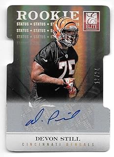 2012 Panini Elite Status Die Cut #117 Devon Still Rookie Autograph #19/24