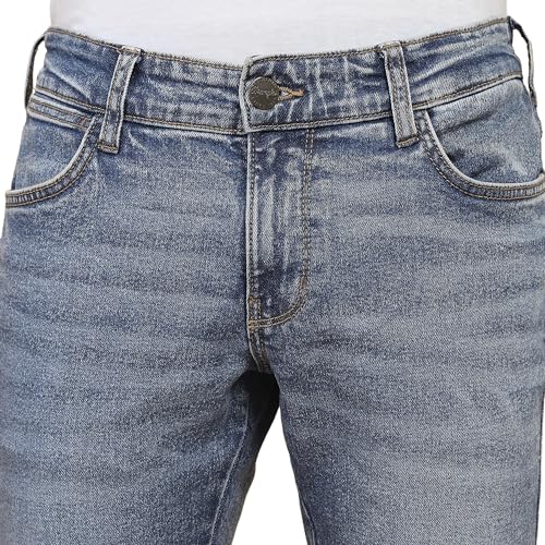 Image of Wrangler Men's Skanders Slim Fit Low-Rise Jeans