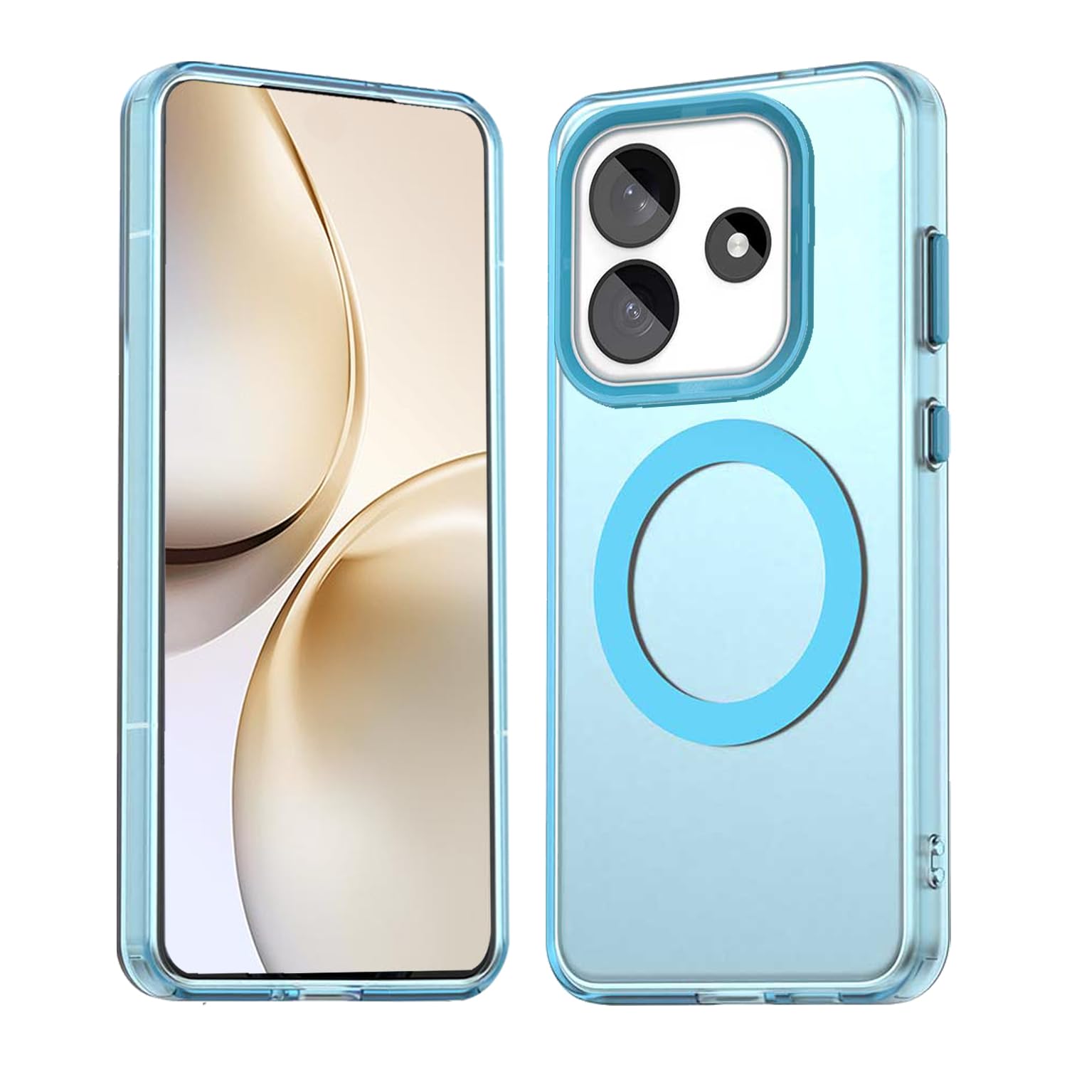 HAOYE Hülle Für Xiaomi Redmi Note 14 4G – Magsafe-kompatibel, Matt, Stoßfest, TPU+PC