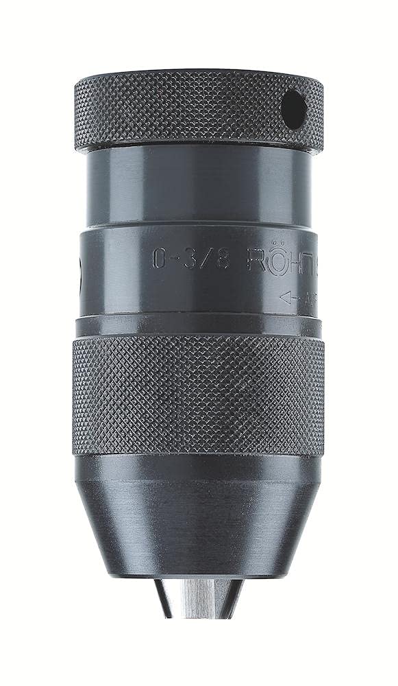 Rohm 871051 Schnellspannbohrfutter, Typ 136 Supra 13, B16-Halterung, 46 mm Durchmesser, 1-13 mm Spannkapazität