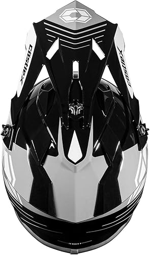 Vista 21 de Castle X CX200 - Casco Moto (negro mate, mediano)