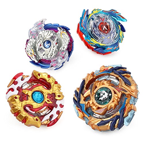 Rokk Now Metal Fury | Bey Battle Burst Gyro Attack Metal Spinning Tops With Starter Battle Arena, Launchers & Includes 4 Battling Metal Gyro Blades For Adults & Children, Boys & Girls #TOP2