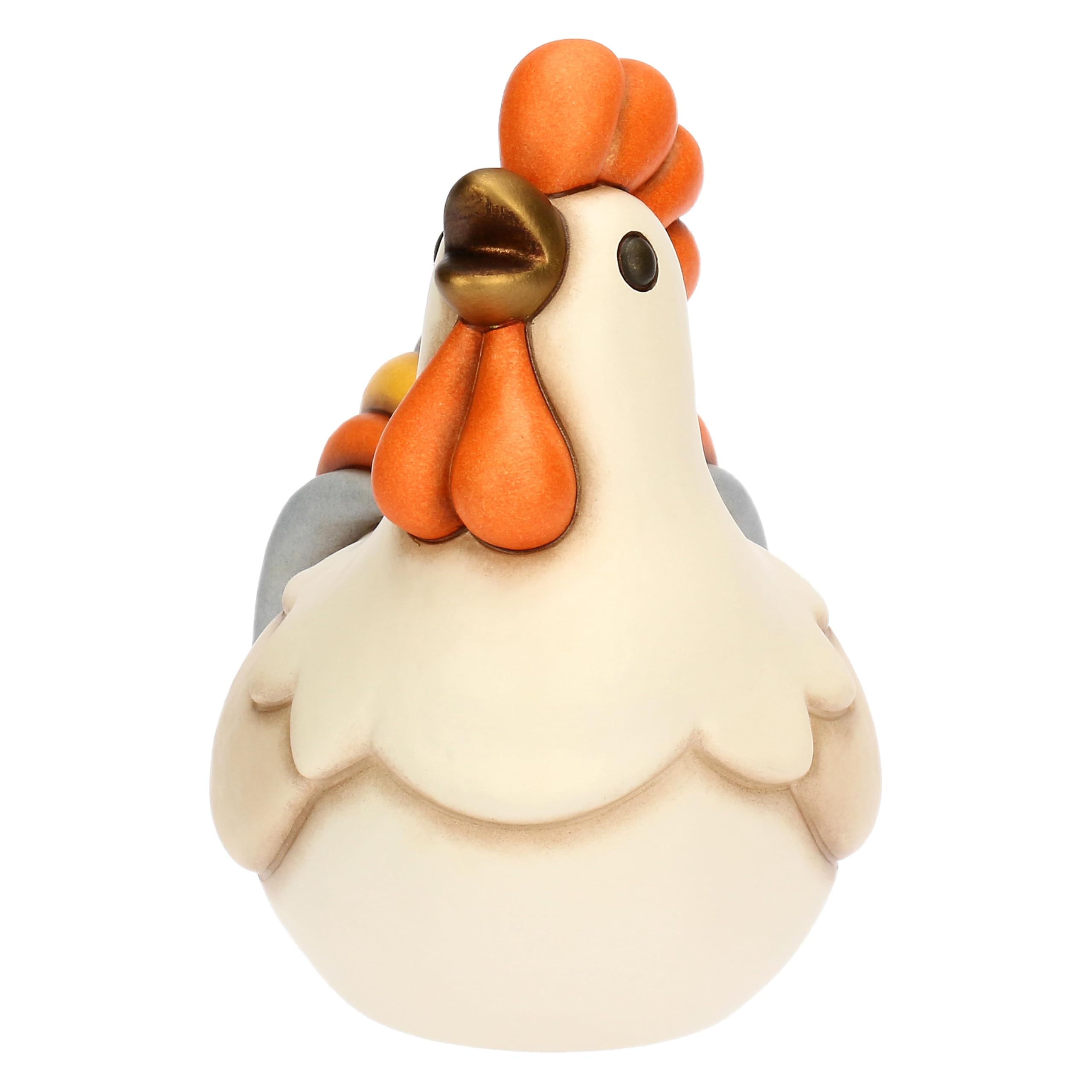 THUN Rooster Jack Grande, Ceramic, Spring Garden Collection, 16.5 x 11.7 x 17.5 cm
