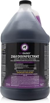 Petology 2561 Disinfectant, 1 Gallon - Liquid Concentrate Disinfectant and Deodorizer, Sanitizer for Veterinary Clinics and Kennels, Effective Against Viruses and Bacteria Lavender