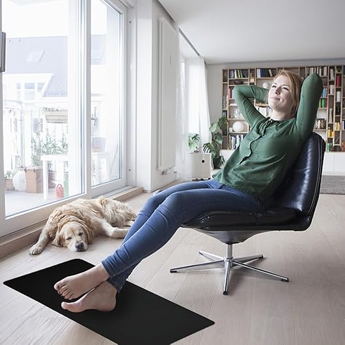 Miniatura 3 de KABOUQI Tapete de conexión a tierra con cable de conexión a tierra de 15 pies, tapete universal para mouse pad para mascotas, tapete de escritorio,