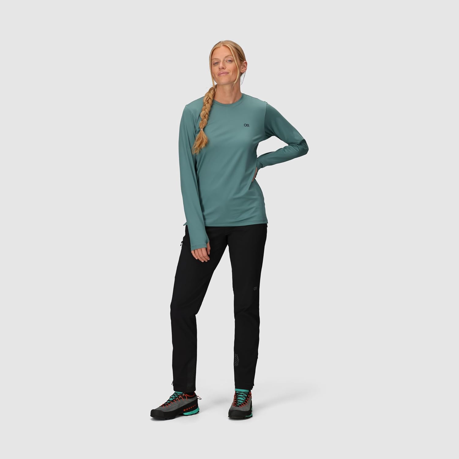 Outdoor Research Women's ActiveIce Spectrum Sun Long Sleeve Tee | Self-Cooling Fabric, Moisture Wicking, UPF 50+