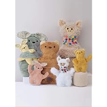 Kwik Sew 4361 Plush Animals Sewing Pattern  Bear, Bunny, Llama