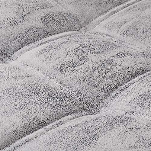 Leopard Outdoor Products Modern Square Pu Leather Adjustable Bar Stools With Back, Set Of 2, Counter Height Swivel Stool (Grey-Hot-Stamping Cloth) #TOP6