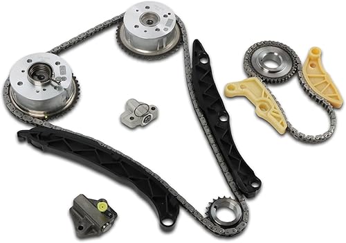 PANGOLIN G4KJ Kit de cadena de distribución VVT piñón de engranaje para 2011-2019 para Hyundai Santa Fe Sonata Tucson 2.0L 2.4L G4KJ Turbo motor,