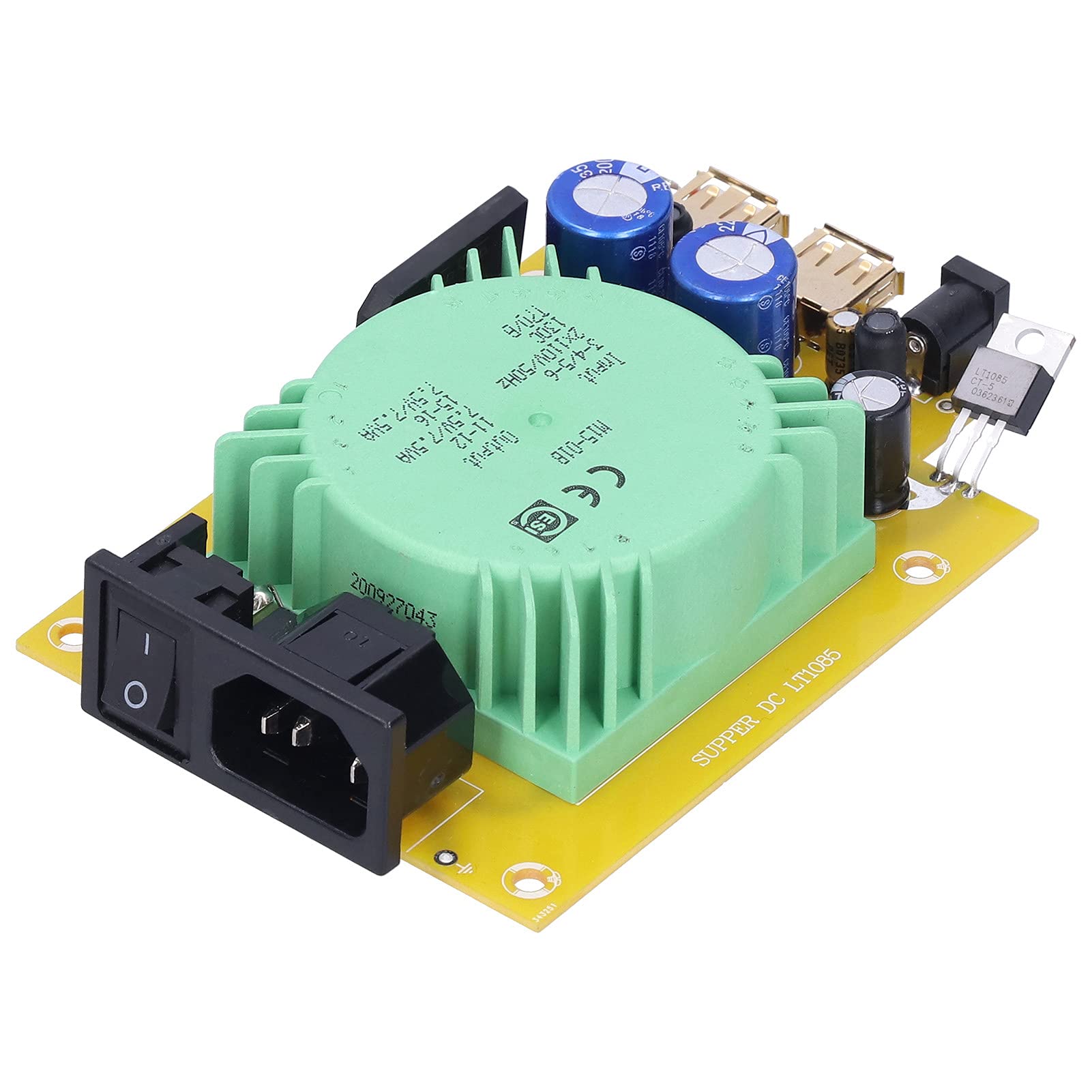 Moduł Regulatora 15VA Płyta Stabilizatora Napięcia PCB Podwójne Wyjście 230VAC Wejście do DC 5V USB 2.5A Moduł Zasilacza do Naprawy Stołu Testowego Elektroniki