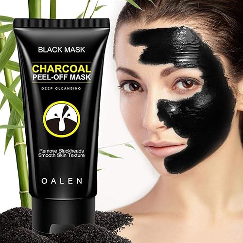 Miniatura 1 de Blackhead Remover Mask Bamboo Activated Charcoal Peel Off Black Head Mask Deep Cleansing Facial Pores Face Mask