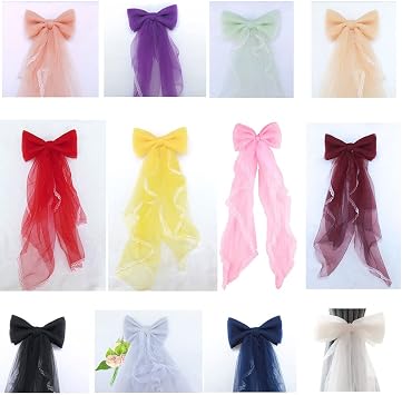 Curtain & Drapery Tassel Tiebacks 1 Pair Handmade Cute Bowknot Lace Window Curtain Buckle Tieback Hanging Rope Home Decor for Wedding Birthday Party Decoration (Apricot)