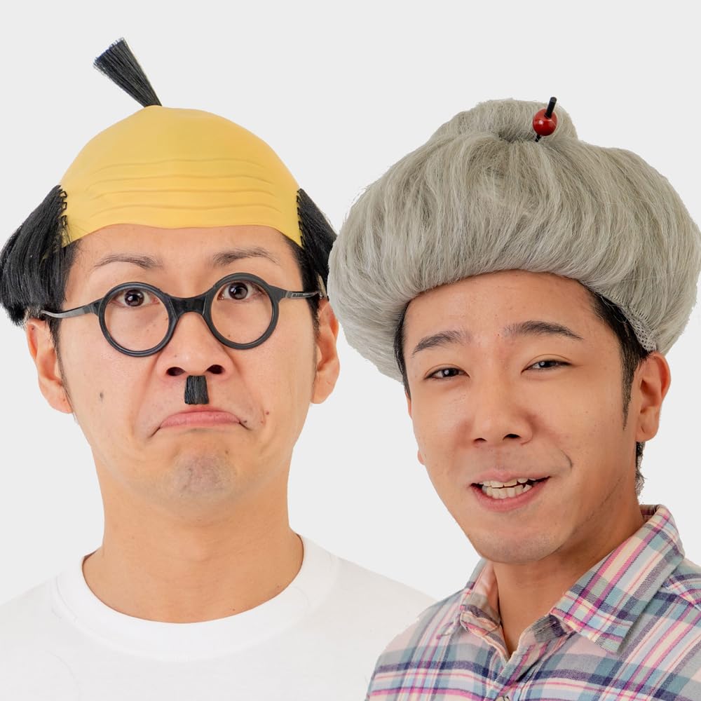 Amazon.co.jp: [ルカン] 198AM 【 熟年夫婦 かつらセット