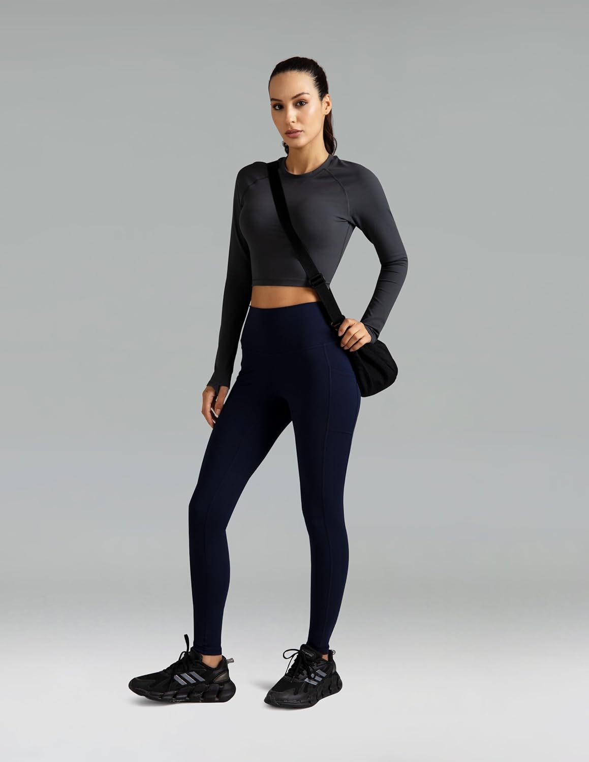 Colorfulkoala Women's High Waisted Leggings 28" Inseam Full Length Workout Yoga Pants with Pockets - Image 7