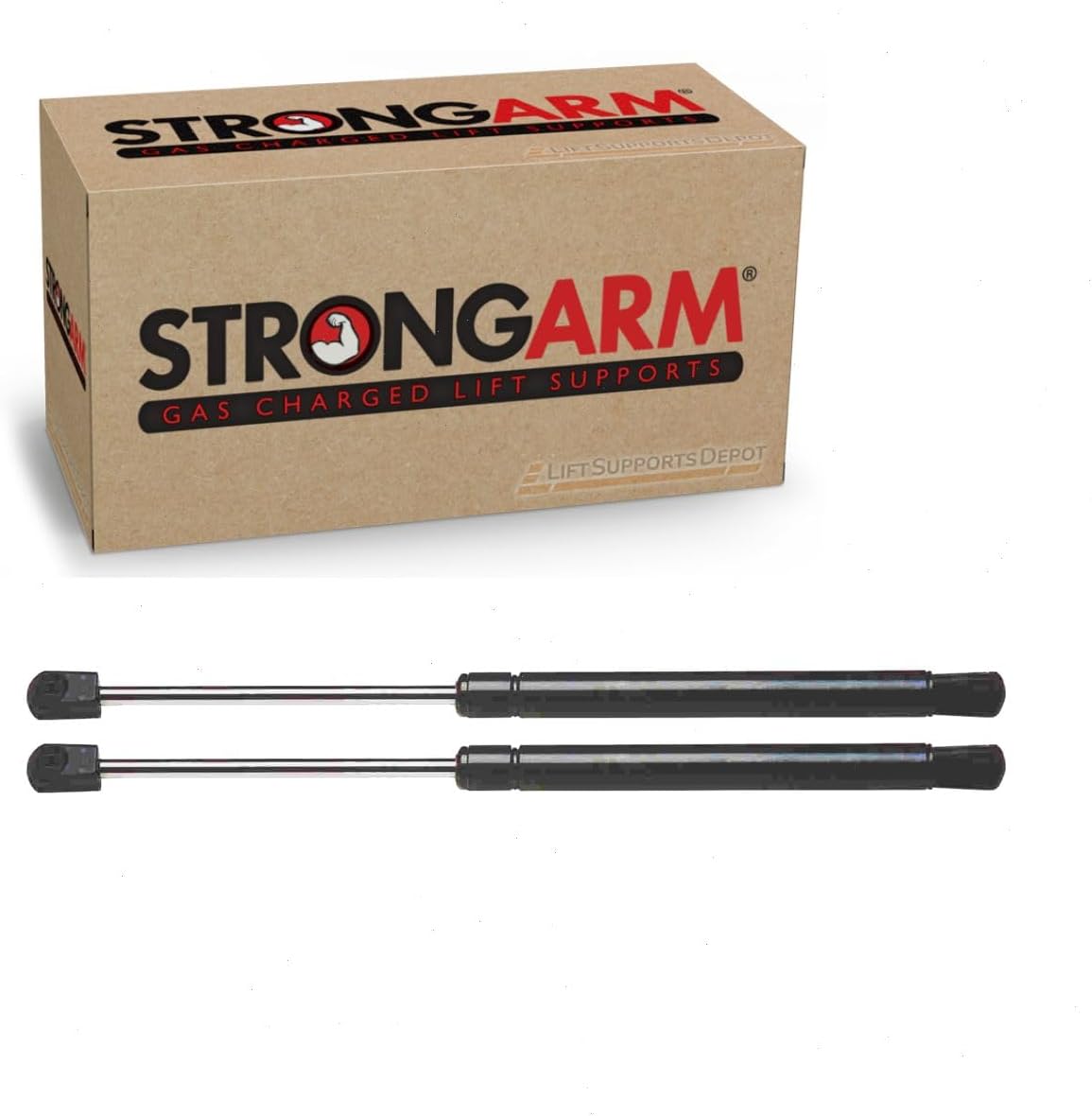Qty (2) StrongArm 4537 Front Hood Lift Supports