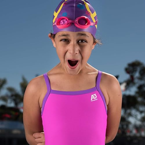 Miniatura 5 de A3 Flex Youth Swim Goggles 3-10  Leak-Free & Comfortable Kids Swim Goggles  Easy Adjust Split Head Straps