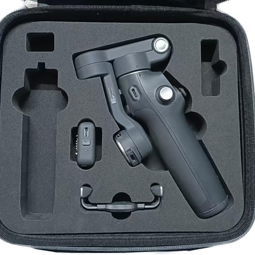 Dopasowany przenośny futerał do DJI Osmo Mobile 8 stabilizator gimbal płatek śniegu tkanina Oxford podszewka EVA wodoodporne akcesoria podróżne