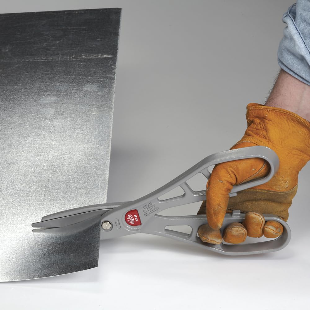 Image secondaire de Cisaille Malco M12N en Aluminium - Coupe Droite 30,5 cm