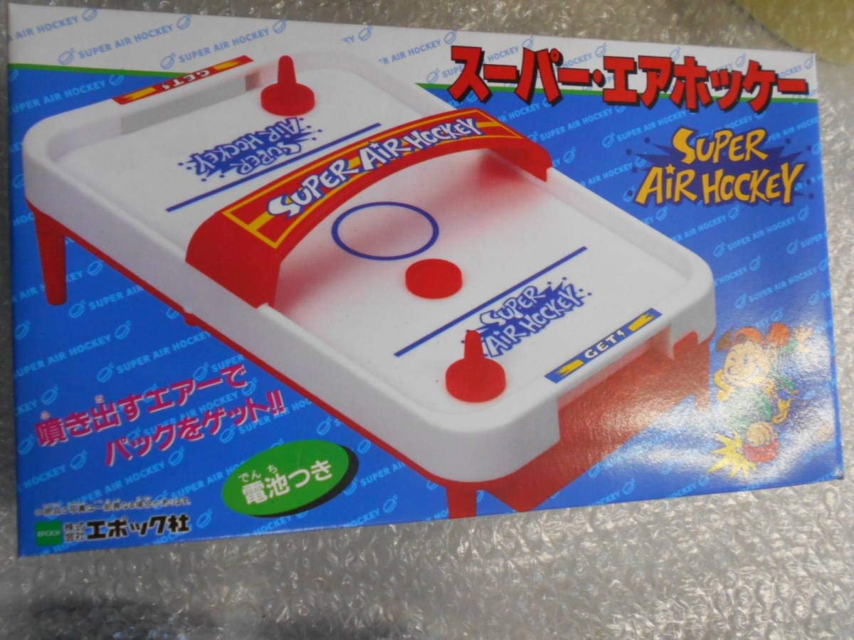 当時物 スーパー エアホッケー エポック 箱サイズ約28.5X16.5センチ