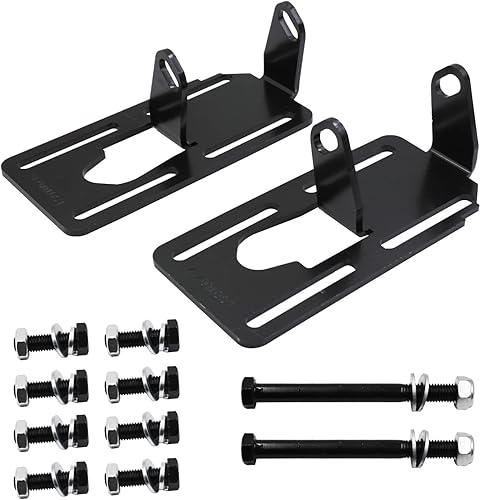 Miniatura 5 de Monturas de cambio de motor ajustables para camiones GM de tamaño completo 1973-1987, camionetas y SUV GM de tamaño completo 1988-1998, autos GM de