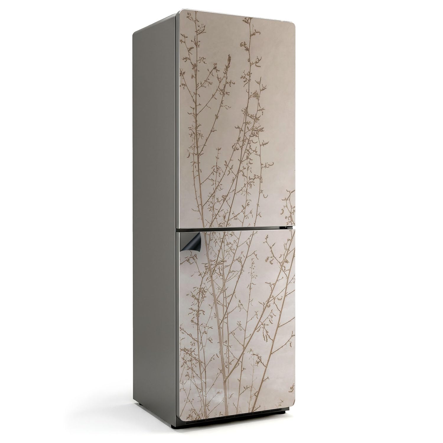 Tapis Magnétique de Cuisine Décoration Branches de Plantes Utile au Quotidien