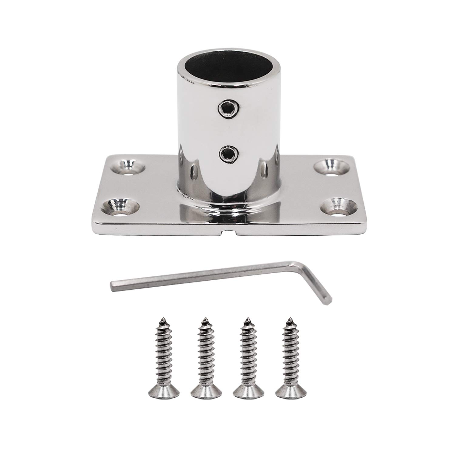 Buy SHENGHUISS 1''(25mm) 90 Degree Marine Hardware Rectangular Base