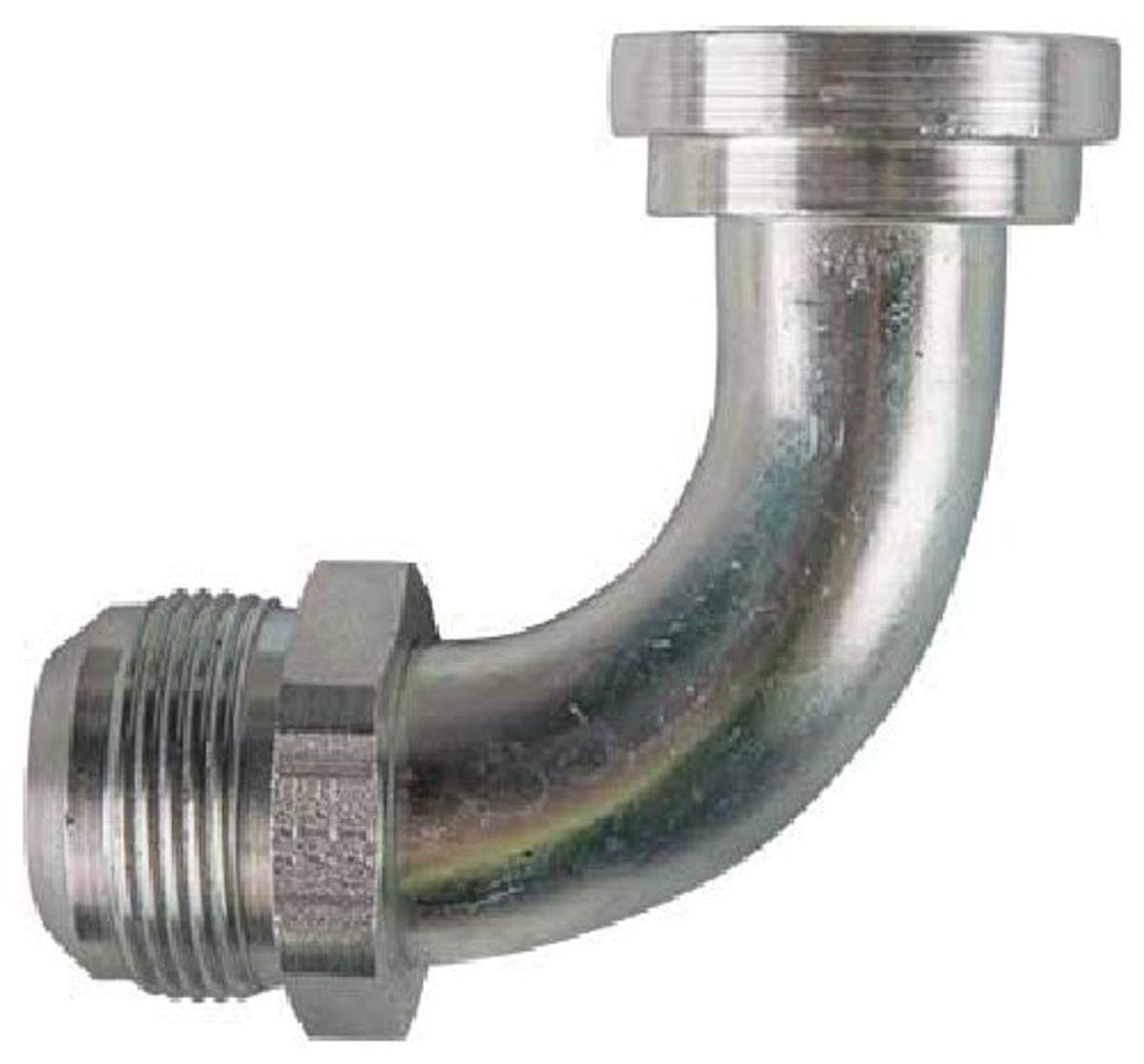 Tompkins Industries NB6892-20-16 JIC to No Braze Code 62 Falnge Elbow, 90 Degree, Steel, 1 5/8-12 x 1"