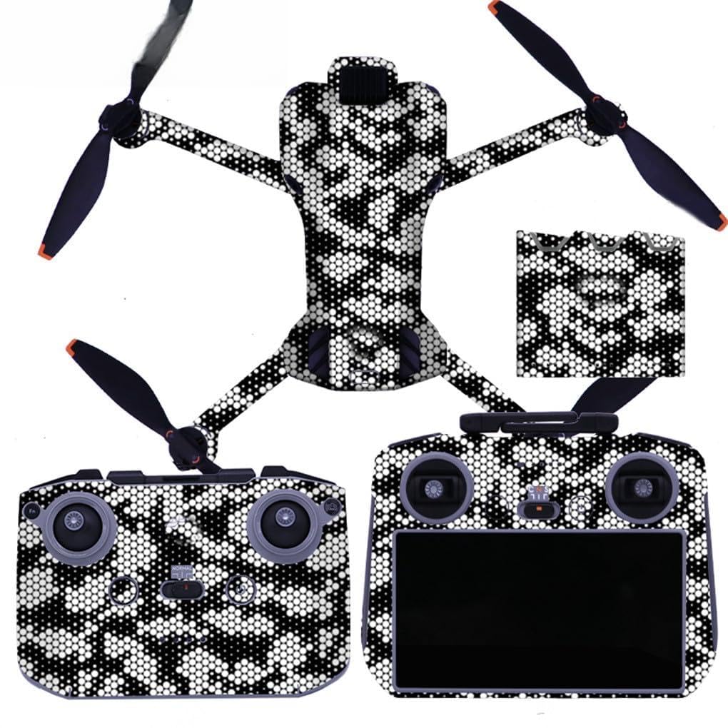 Decorative Sticker Kit for DJI Mini 5 Pro, Waterproof Skin Sticker Decal DIY Accessory Protective Film for DJI Mini 5 Pro Drone and Controller/Battery Manager (MN5PRO-17)