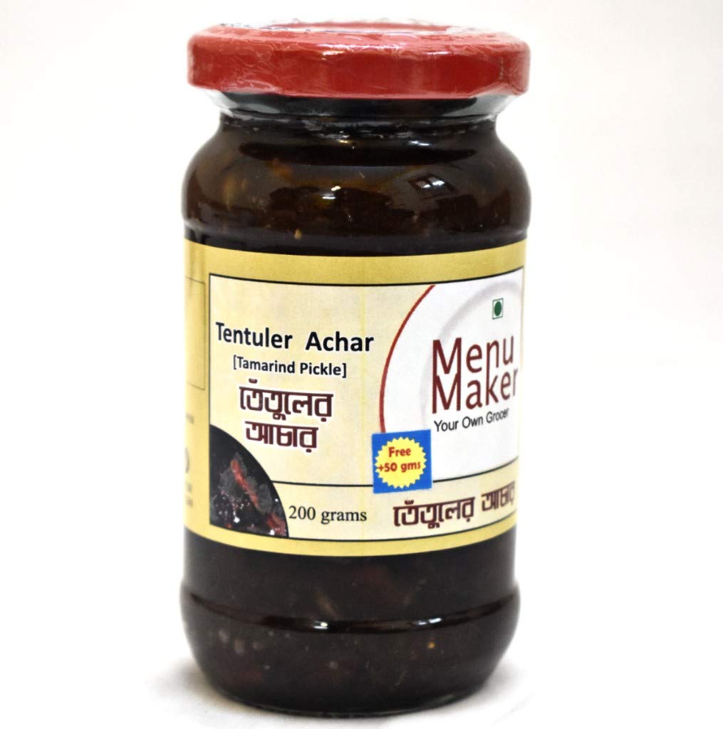 Menu Maker Select Premium Tentuler Aachar (Tamarind Pickle) 250g, Pack of 2