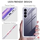 TheGiftKart for Samsung S26 Case, Clear Hard Back Cover, Hybrid Shockproof Galaxy S26 Back Cover (PC & TPU, Transparent) gallery image
