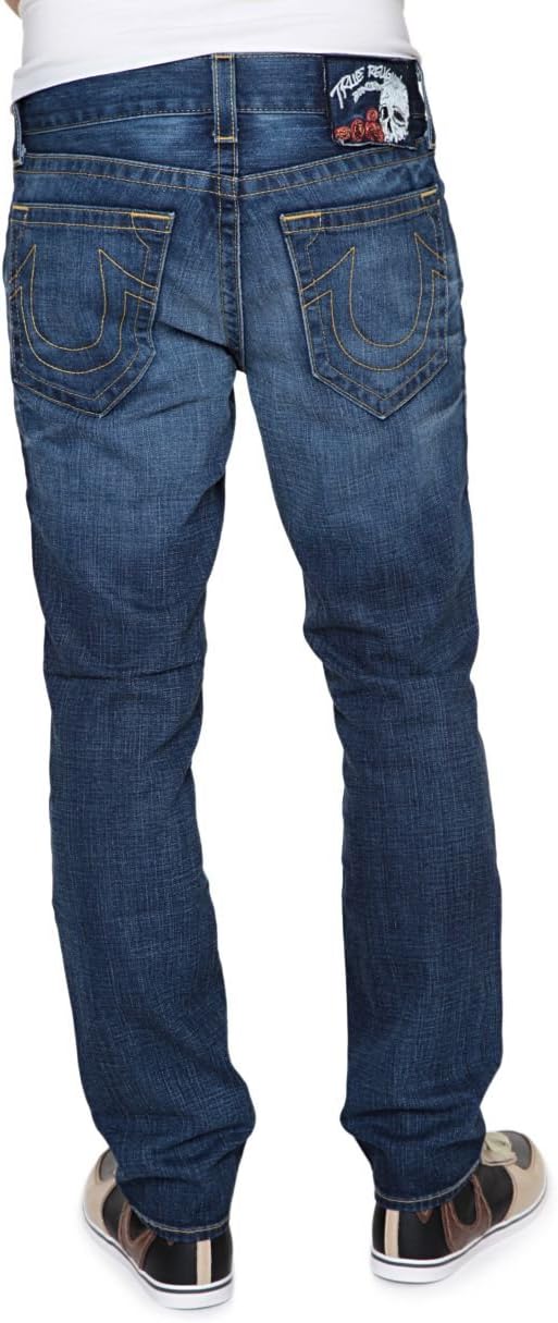 True Religion Slim Leg Jeans JACKSON VINTAGE TRAD , Color: Blue
