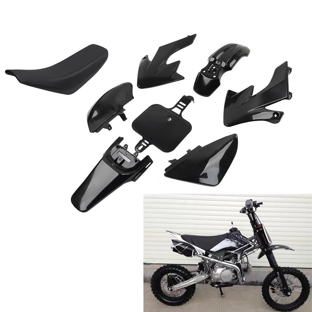 Kit Di Copertura Parafango Carenatura Nera Per Moto Per XR50 CRF50 Dirt Pit Bike