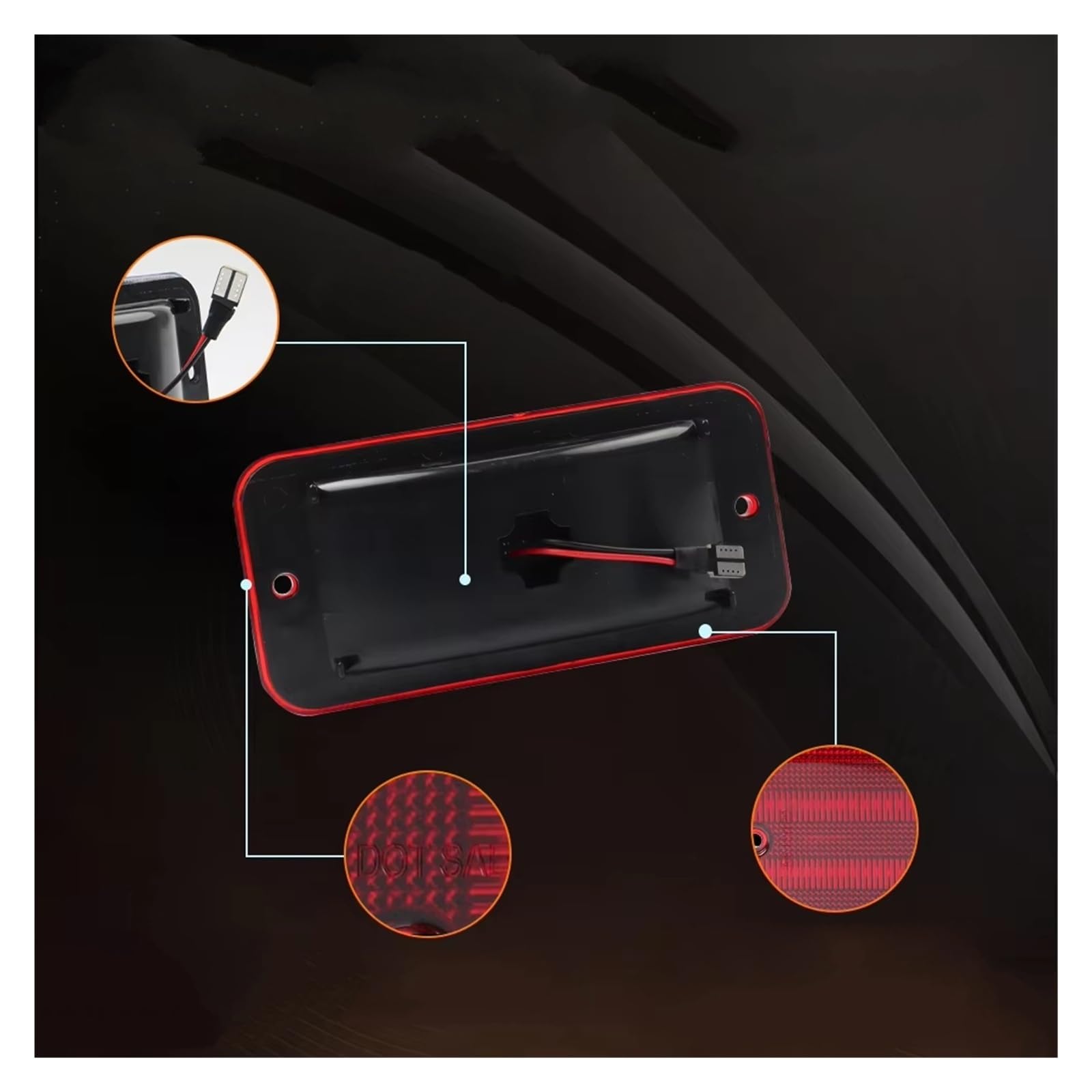 Indicatore Laterale Per Per G10 Per G20 Per G30 1985-1995 Anteriore Posteriore Indicatore Laterale Disabilita Luci Segnalazione Con LED Indicatore Direzione Auto