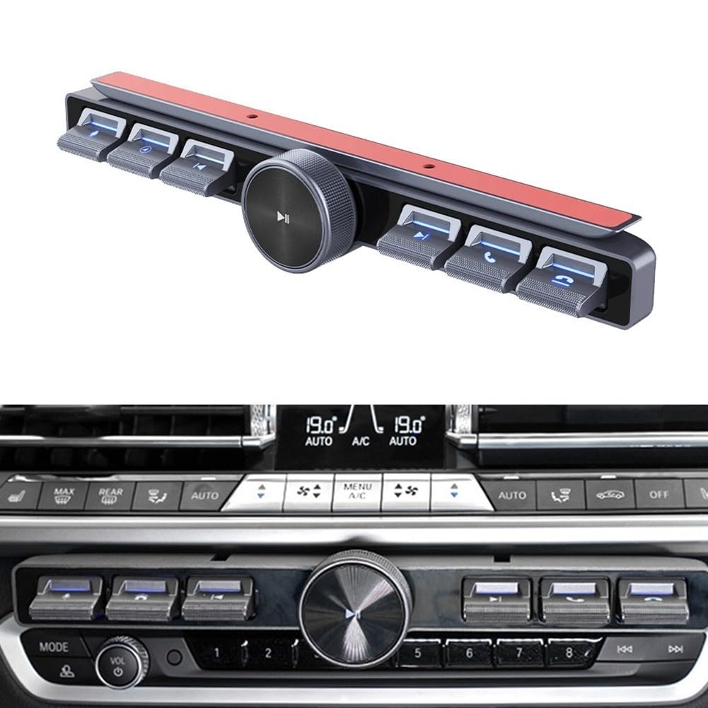 Mando a distancia multimedia con botón de control del volante con LED para coche DVD Player
