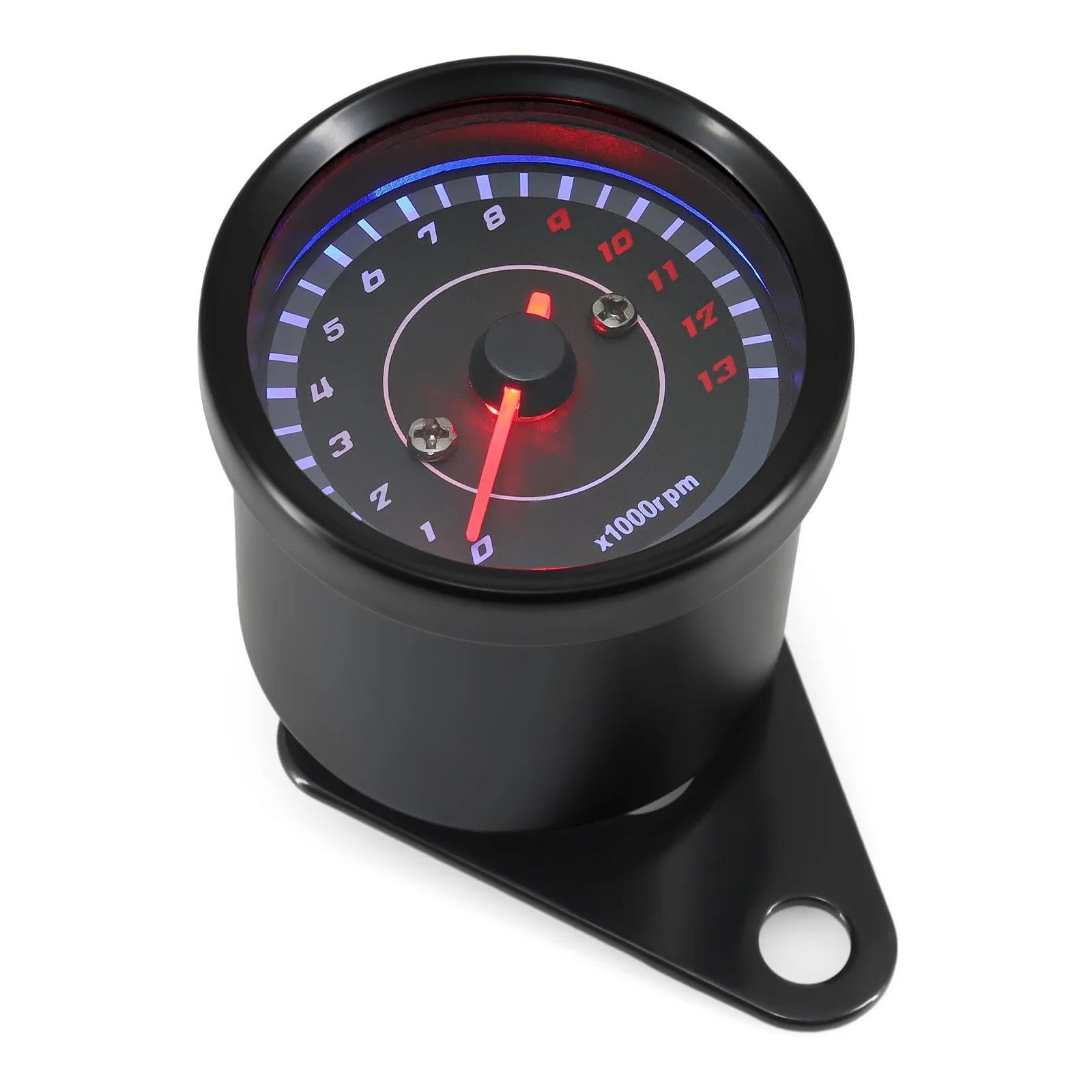 Medidor De Tacómetro Universal Para Motocicleta De 12 V