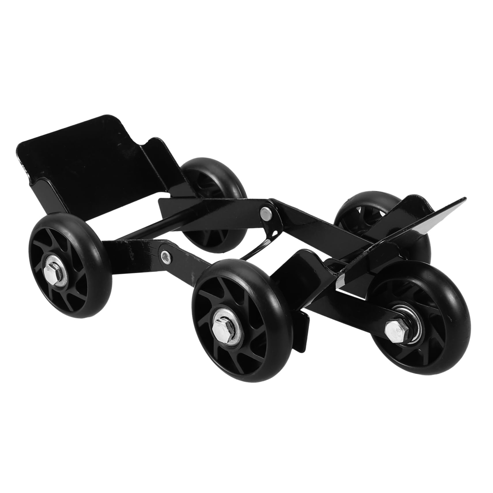 MAGICLULU Notfall Reifenroller Motorrad Und Elektrodreirad Robuster Metall Und Kunststoffwagen Transporthilfe Bei Reifenpanne Universell Sichere Fahrhilfe