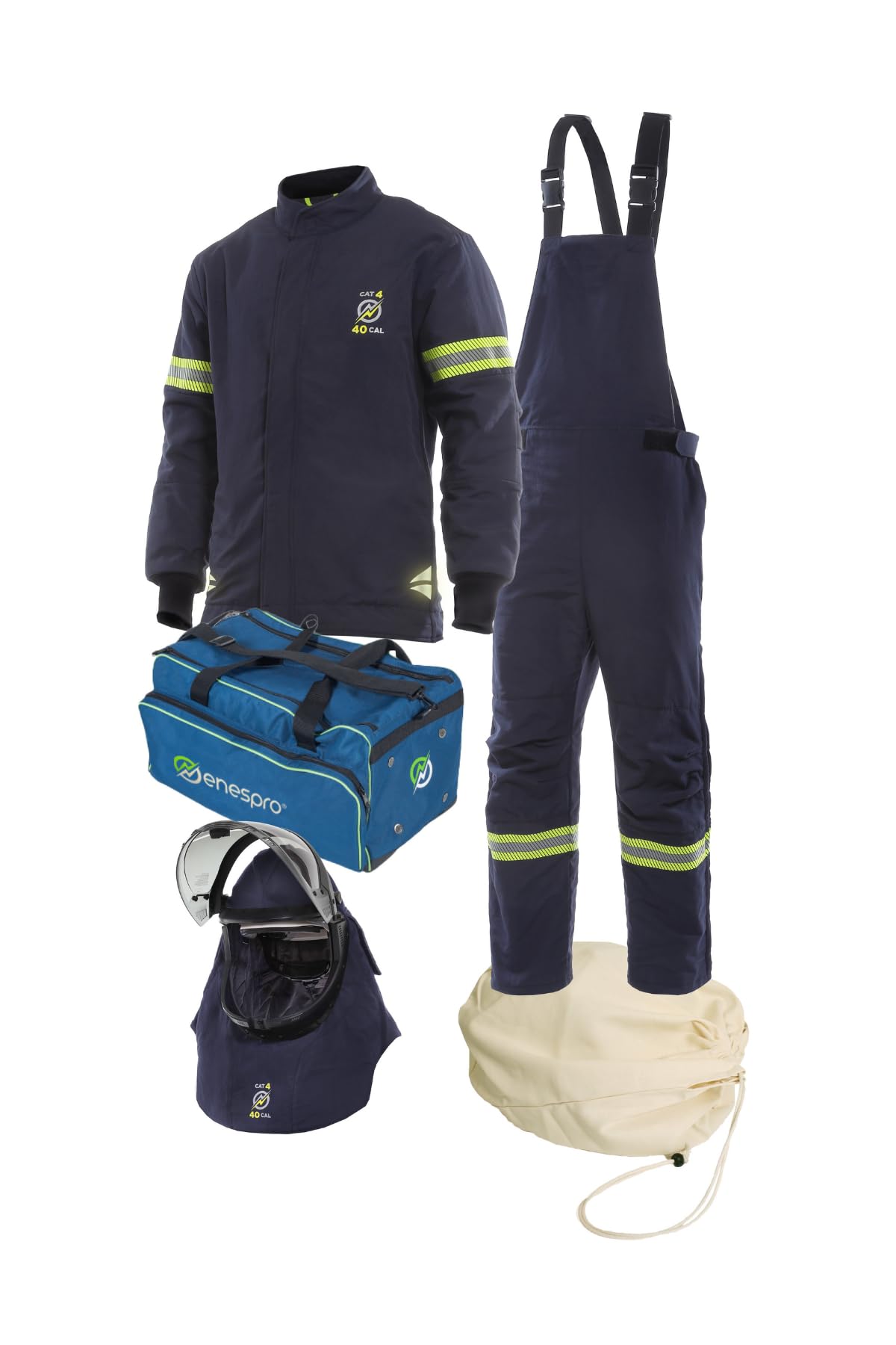 Enespro Unisex Airlite Ascend 40 Cal Arc Flash Kit