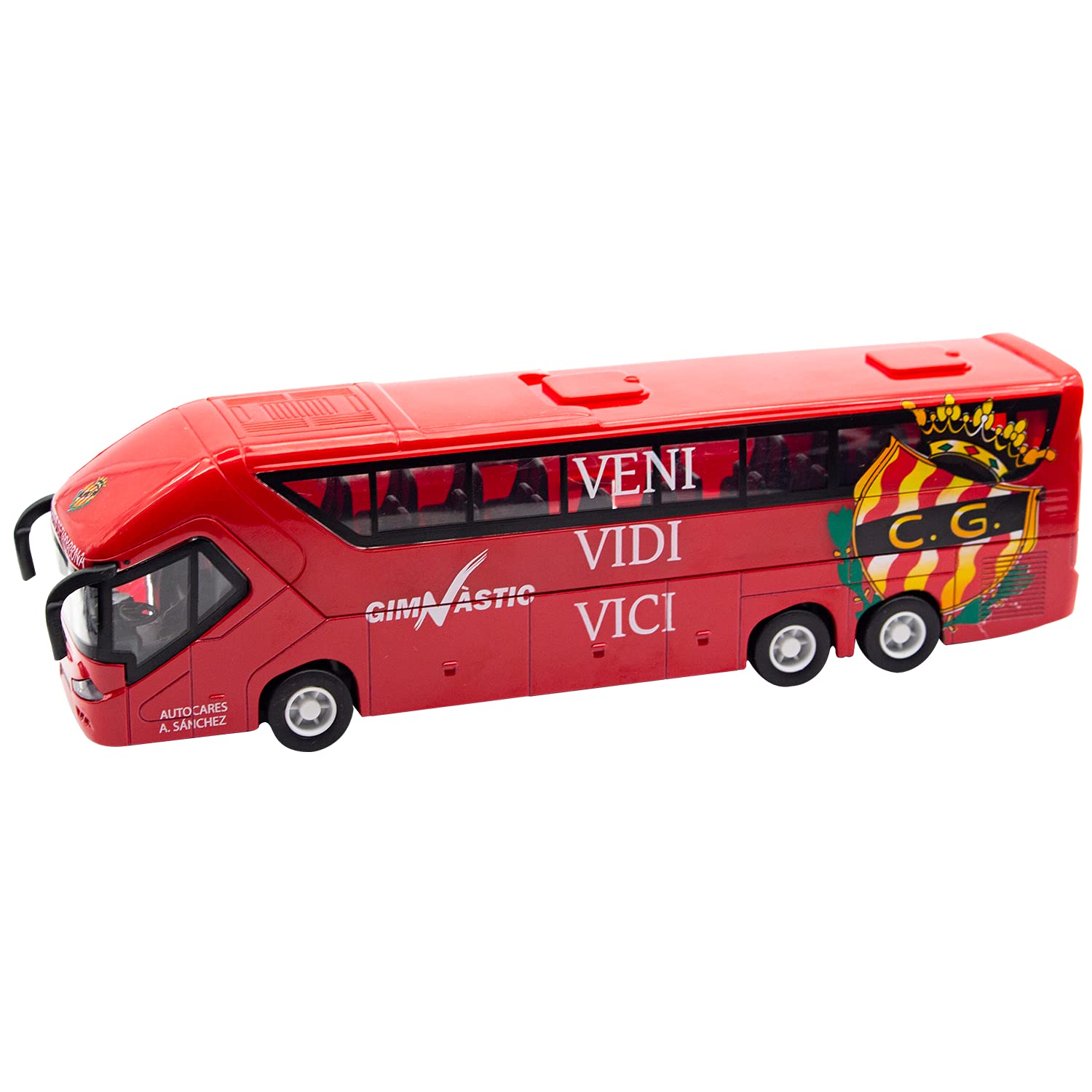 Figura Eleven Force Bus Fútbol Club Barcelona - Coleccionables para Exhibición - Idea de Regalo - Juguetes para Niños Y Adultos - Fans De Fútbol BANDAI EF16089 Figura Eleven Force Bus Fútbol Club Barcelona - Coleccionables para Exhibición - Idea de Regalo - Juguetes para Niños Y Adultos - Fans De Fútbol BANDAI EF16089